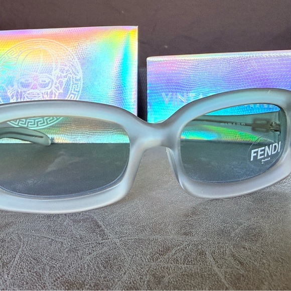 Fendi Matte Gray Sunglasses